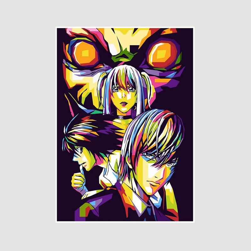Класичний японський плакат Death Note Мультяшна фігурка L Ретро білі паперові плакати та принти Живопис Домашній декор Бар Вітальня Фреска 30x21cm
Класичний японський плакат Death Note Мультяшна фігурка L Ретро білі паперові плакати та принти Живопис Домашній декор Бар Вітальня Фреска 30x21cm