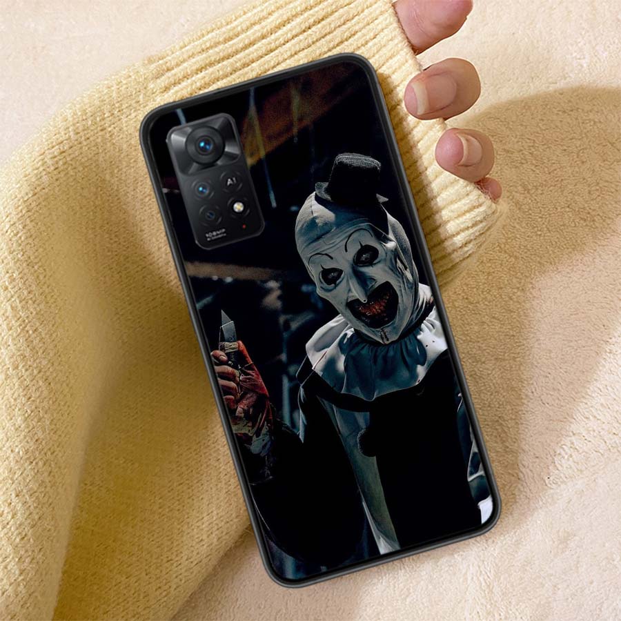 Horror Movie Terrifier Phone Case For Redmi 13C 14C Note 14 13 Pro Plus 12 12C 10A 10C 10 9A 9C 9T 9 8 8A K80 K70 Pro Cover TPU Redmi Note 13 5G
Horror Movie Terrifier Phone Case For Redmi 13C 14C Note 14 13 Pro Plus 12 12C 10A 10C 10 9A 9C 9T 9 8 8A K80 K70 Pro Cover TPU Redmi Note 13 5G
