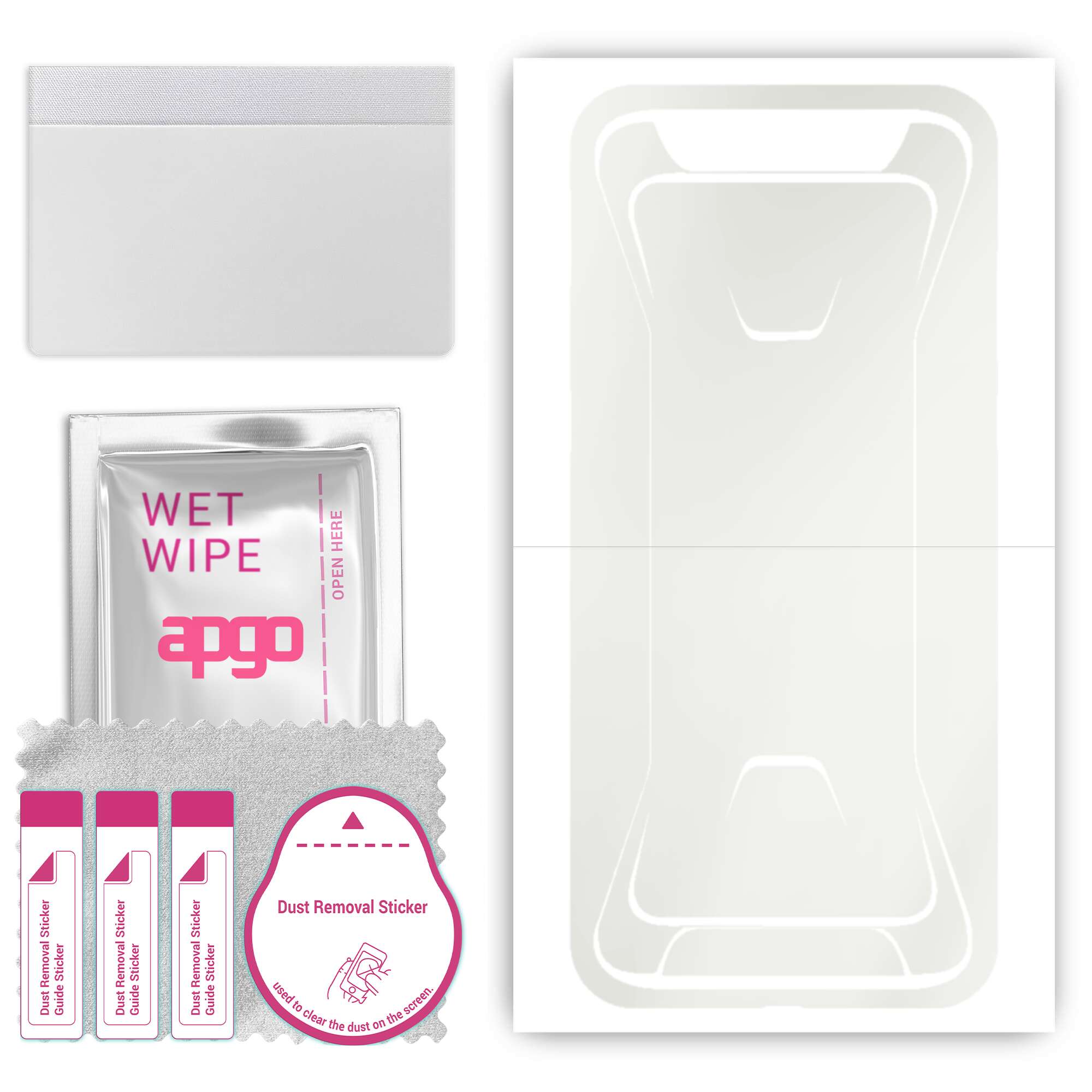 apgo MATTE Protective Skin Sticker for the back compatible with Black Shark, Wrap Film, Hydrogel Film, Flexible, Soft TPU with positioning layer easy
apgo MATTE Protective Skin Sticker for the back compatible with Black Shark, Wrap Film, Hydrogel Film, Flexible, Soft TPU with positioning layer easy
