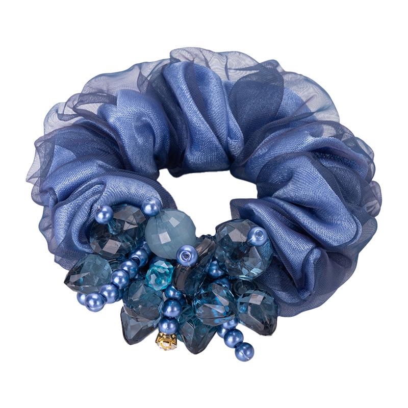 Шелковая резинка для волос с цветком - Корейский стиль, аксессуар для пучка для женщин
Шелковая резинка для волос с цветком - Корейский стиль, аксессуар для пучка для женщин