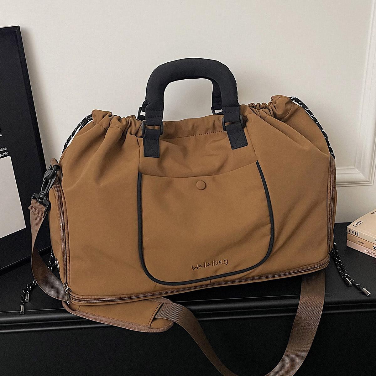 Expandable Travel Bag for Women, Large Capacity, Short-Distance Travel Storage Luggage Bag, Portable Lightweight Crossbody Sports Fitness Bag хакі
Expandable Travel Bag for Women, Large Capacity, Short-Distance Travel Storage Luggage Bag, Portable Lightweight Crossbody Sports Fitness Bag хакі