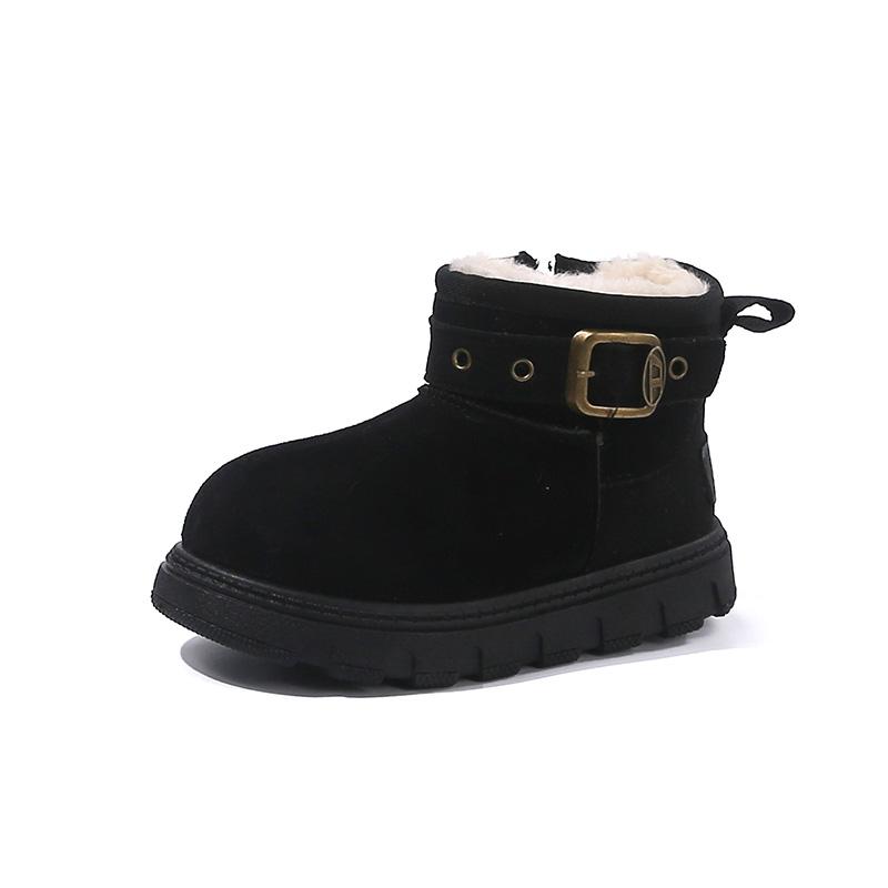 Children Warm Plush Snow Boots Thick Bottom Non Slip Winter Cotton Padded Shoes Girls Outdoor Casual Platform Ankle Booties 37 чорний
Children Warm Plush Snow Boots Thick Bottom Non Slip Winter Cotton Padded Shoes Girls Outdoor Casual Platform Ankle Booties 37 чорний