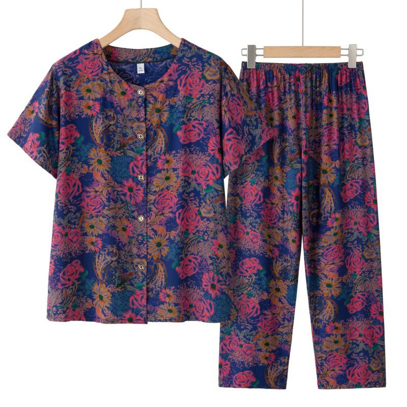 Summer Set: Casual Two-Piece Short Sleeve Outfit for Grandmothers & Middle-Aged Women 4XL (140-160 kg)
Summer Set: Casual Two-Piece Short Sleeve Outfit for Grandmothers & Middle-Aged Women 4XL (140-160 kg)