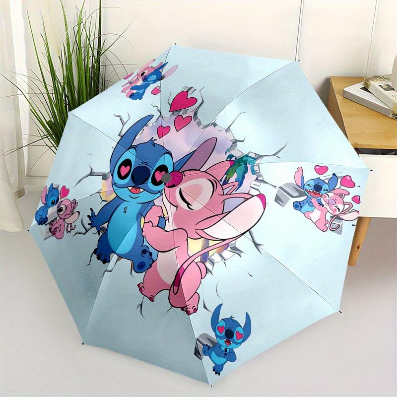 Stitch,Angel Automatic Opening and Closing Umbrella 8 Ribs Windproof Portable Folding Umbrella with Plastic Handle, Suitable for Casual an
Stitch,Angel Automatic Opening and Closing Umbrella 8 Ribs Windproof Portable Folding Umbrella with Plastic Handle, Suitable for Casual an