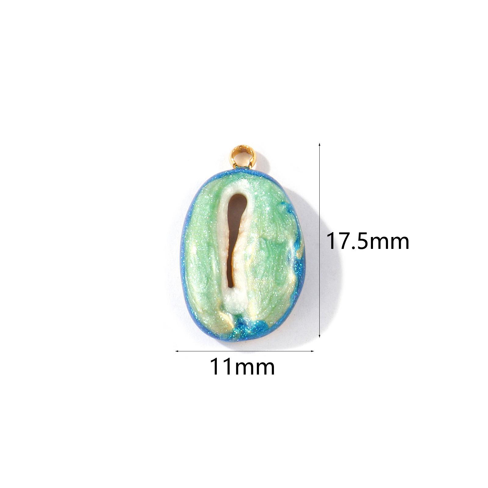 2Pcs 304 Stainless Steel Ocean Jewelry Charms Pearlescent Enamel Whale Turtle Starfish Crab 18K Gold Plated Pendant DIY Necklace
2Pcs 304 Stainless Steel Ocean Jewelry Charms Pearlescent Enamel Whale Turtle Starfish Crab 18K Gold Plated Pendant DIY Necklace