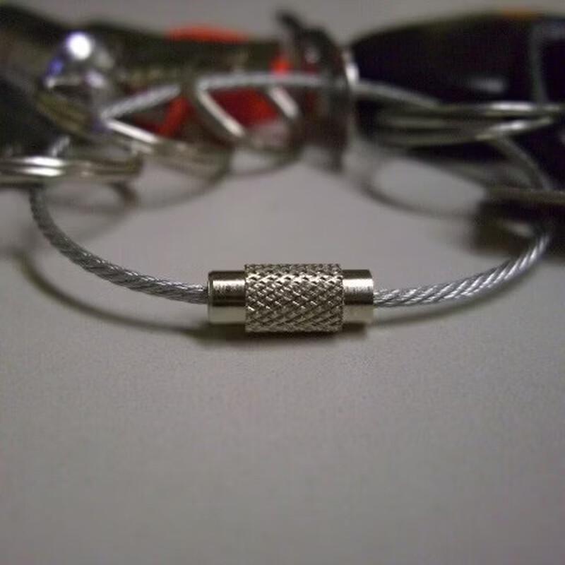 ZISIZ Steel Wire Loop Keychain
ZISIZ Steel Wire Loop Keychain