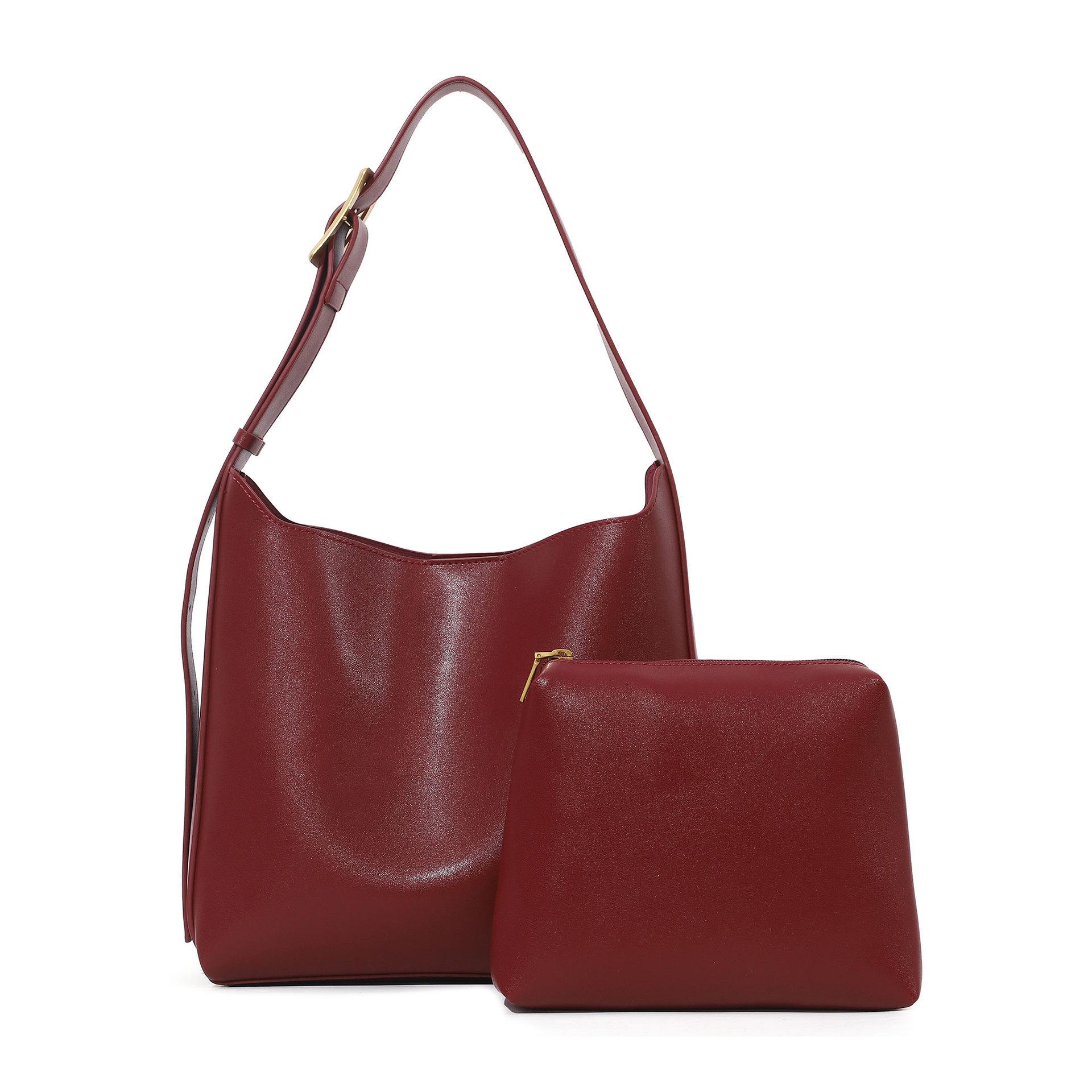 Cross-Border New Simple Casual Single Shoulder Crossbody Bag High-End Tote Bag Large Capacity Commuter Mother-Daughter Bucket Bag for Women червоний
Cross-Border New Simple Casual Single Shoulder Crossbody Bag High-End Tote Bag Large Capacity Commuter Mother-Daughter Bucket Bag for Women червоний