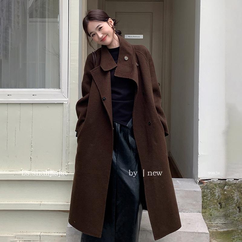 LS 2024 Women s High-End Cashmere Trench Coat - High Neck, Warm, Relaxed Fit One Size
LS 2024 Women s High-End Cashmere Trench Coat - High Neck, Warm, Relaxed Fit One Size