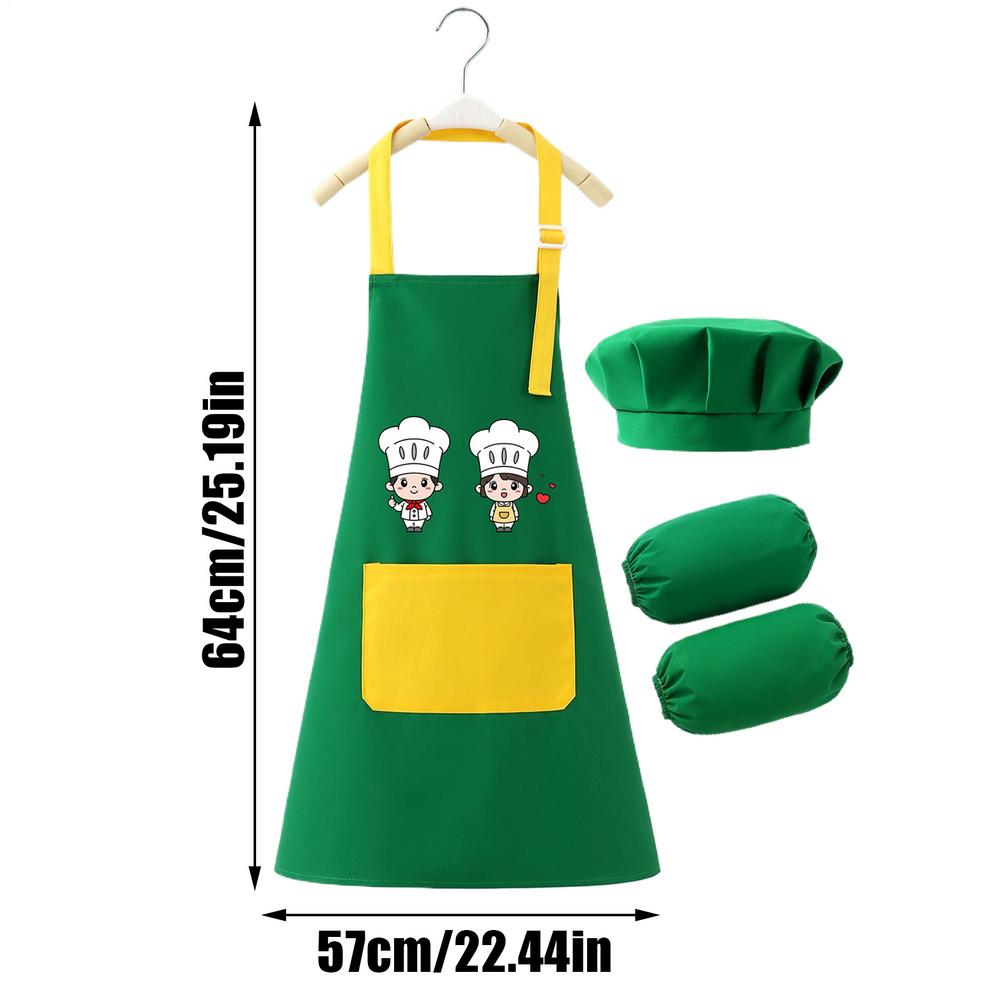 Kids Apron Adjustable Waterproof Bib Paint Apron For Kids For Boys Girls Ages 2-12 Baking Cooking Classroom Home Garden Kitchen зелёный
Kids Apron Adjustable Waterproof Bib Paint Apron For Kids For Boys Girls Ages 2-12 Baking Cooking Classroom Home Garden Kitchen зелёный