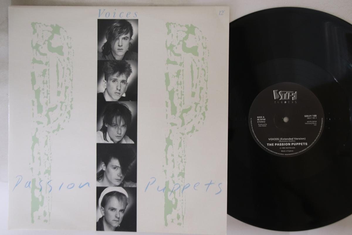 12inch Record PASSION PUPPETS - Voices / Powder Monkeys / We Are Th SBUY188 STIFF 1983 UK Rock Used
12inch Record PASSION PUPPETS - Voices / Powder Monkeys / We Are Th SBUY188 STIFF 1983 UK Rock Used