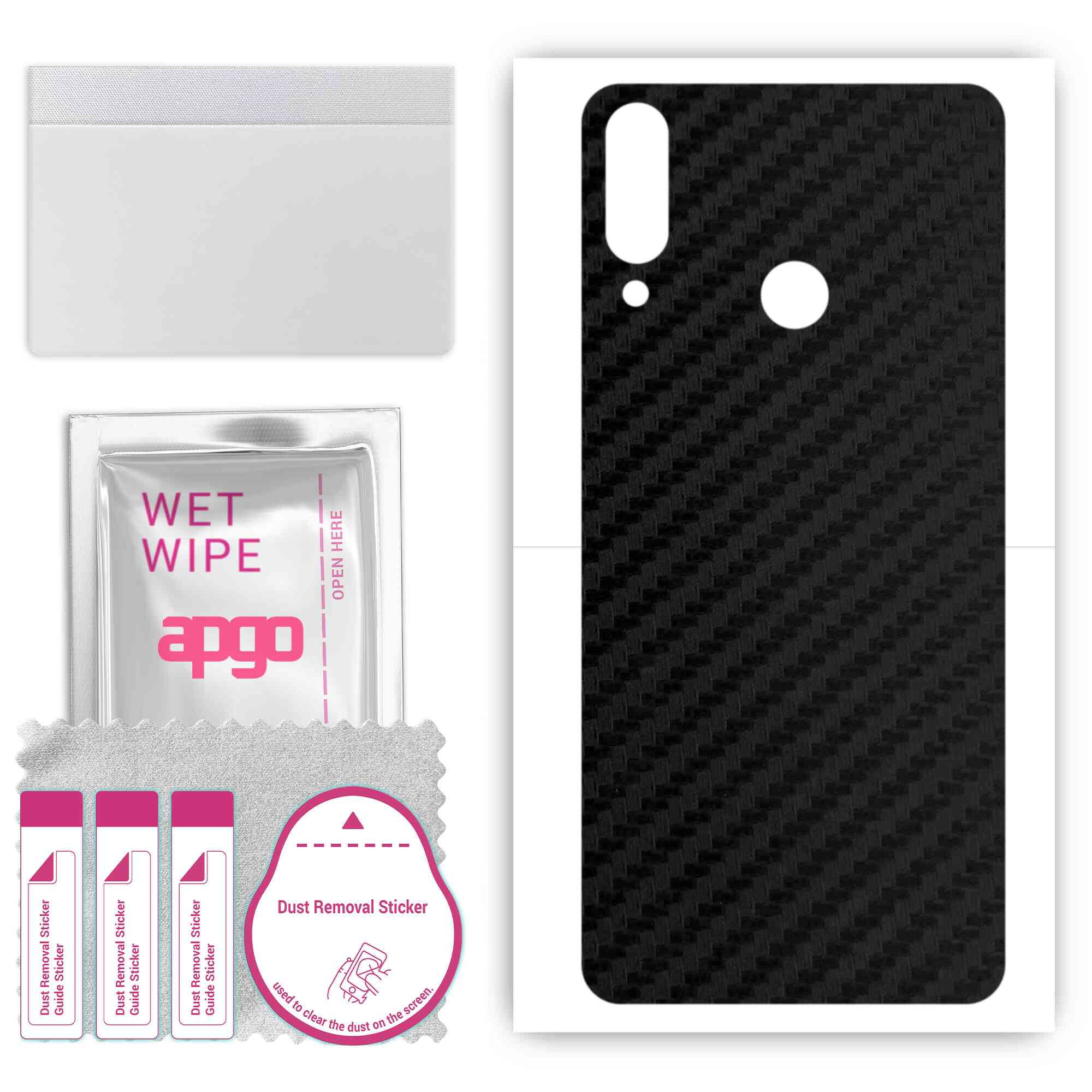 apgo Protective Skin Sticker for the back compatible with Wiko View3 Pro, Wrap Film, Foil, Vinyl - Pattern Carbon Black
apgo Protective Skin Sticker for the back compatible with Wiko View3 Pro, Wrap Film, Foil, Vinyl - Pattern Carbon Black
