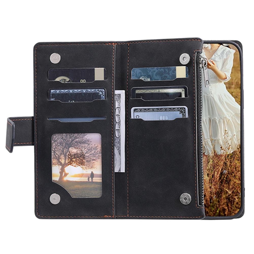 005 Style for Samsung Galaxy A23 5G (Global Version)/4G Rhombus Texture Phone Full-protection Cover Zipper Pocket Stand Wallet Case with Strap Black
005 Style for Samsung Galaxy A23 5G (Global Version)/4G Rhombus Texture Phone Full-protection Cover Zipper Pocket Stand Wallet Case with Strap Black