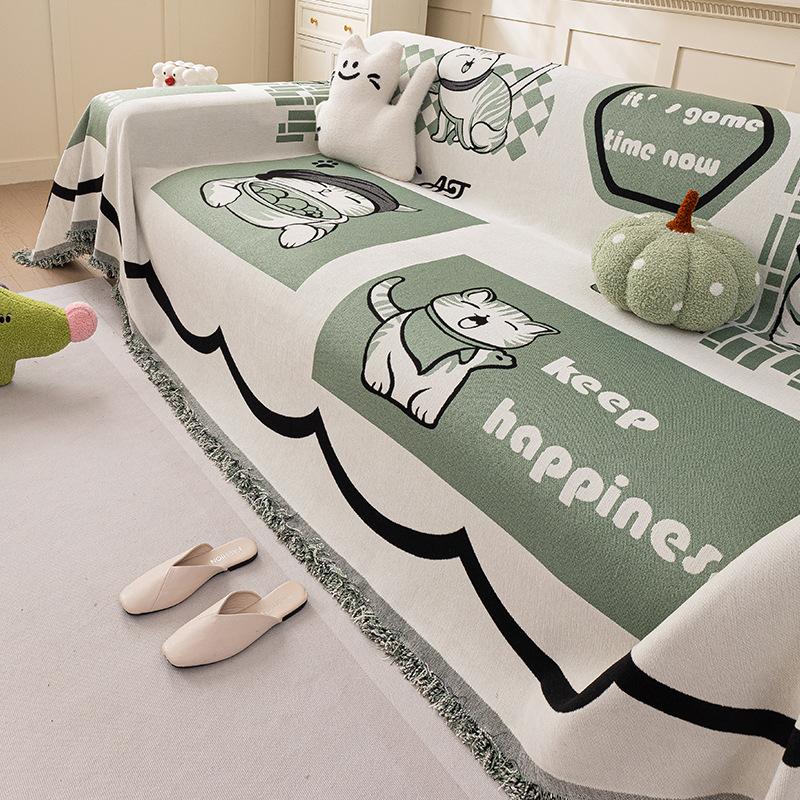 Cartoon Style Sofa Cover Popular New Four-Season Universal One Full Cover Sofa Cover Sofa Cushion 180*130cm
Cartoon Style Sofa Cover Popular New Four-Season Universal One Full Cover Sofa Cover Sofa Cushion 180*130cm