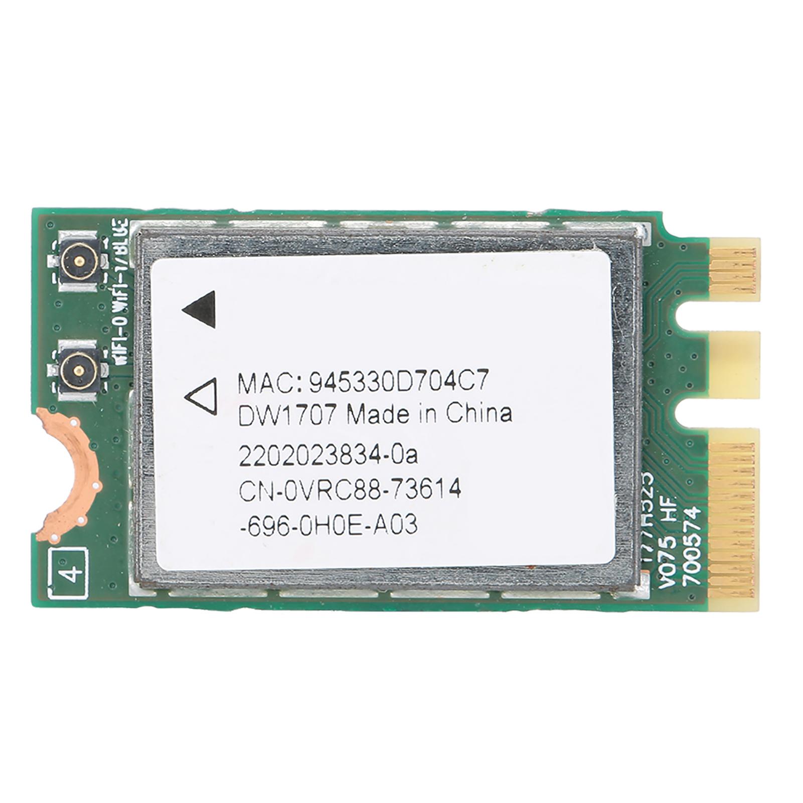 Для Qualcomm Atheros QCNFA335 NGFF 300M Бездротова Мережева Карта Bluetooth 4.0 DW1707 0VRC88
Для Qualcomm Atheros QCNFA335 NGFF 300M Бездротова Мережева Карта Bluetooth 4.0 DW1707 0VRC88