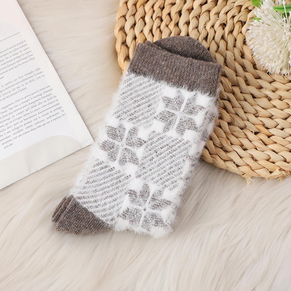 Норковый бархат, утолщенные носки из норки, теплые и удобные носки до середины икры, рождественские носки со снежинками, женские носки One Size
Норковый бархат, утолщенные носки из норки, теплые и удобные носки до середины икры, рождественские носки со снежинками, женские носки One Size