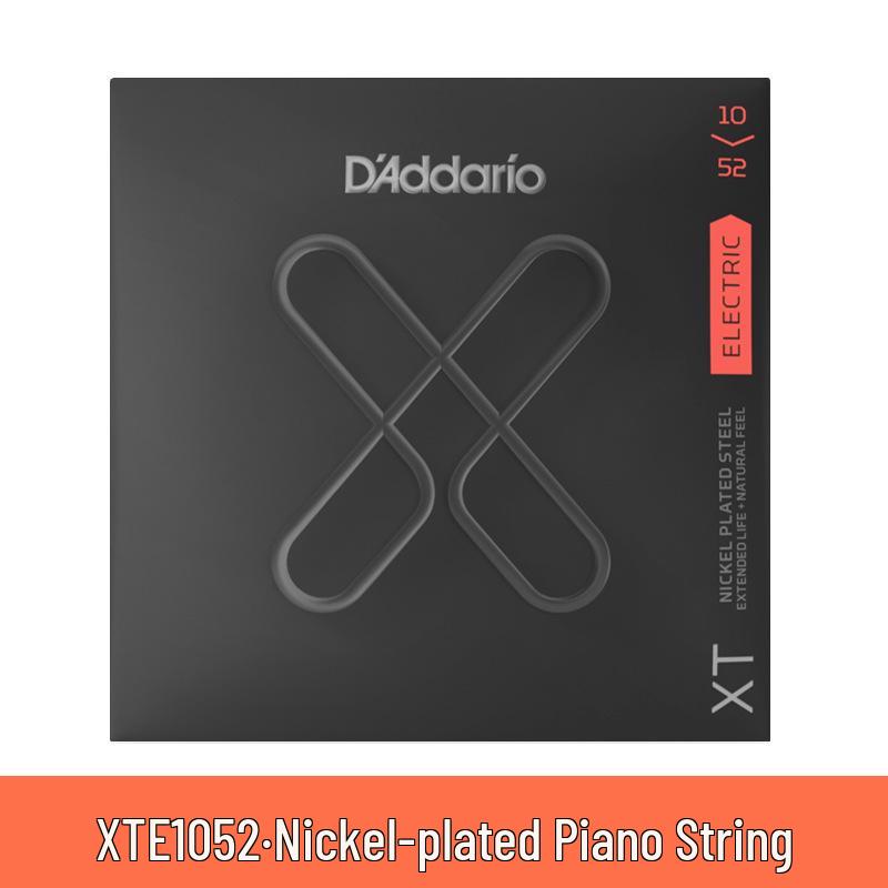 D Addario XTE Coated Rust-Proof Electric Guitar Strings, Set of 6 (Gauges: 09-42 to 10-46)
D Addario XTE Coated Rust-Proof Electric Guitar Strings, Set of 6 (Gauges: 09-42 to 10-46)
