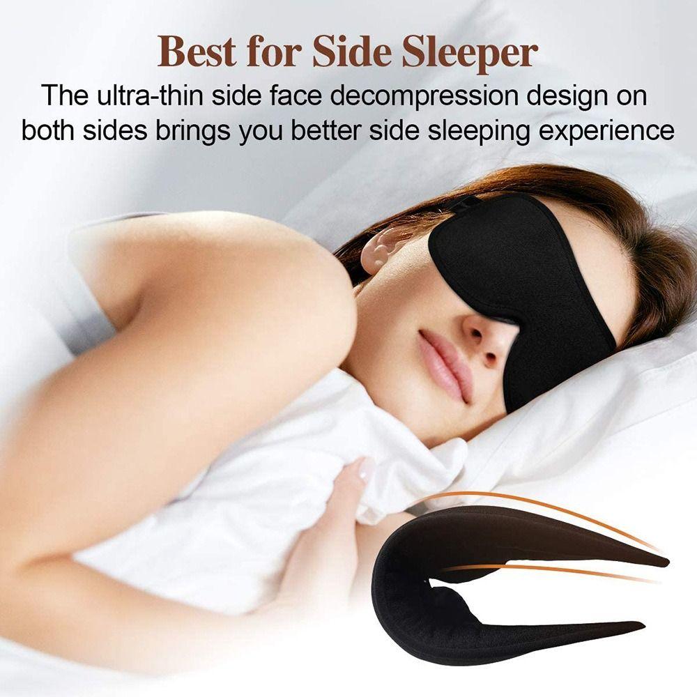 Soft Padded Alleviating Fatigue Breathable 3D Eye Mask Travel Blindfold Eye Cover Sleep Mask
Soft Padded Alleviating Fatigue Breathable 3D Eye Mask Travel Blindfold Eye Cover Sleep Mask