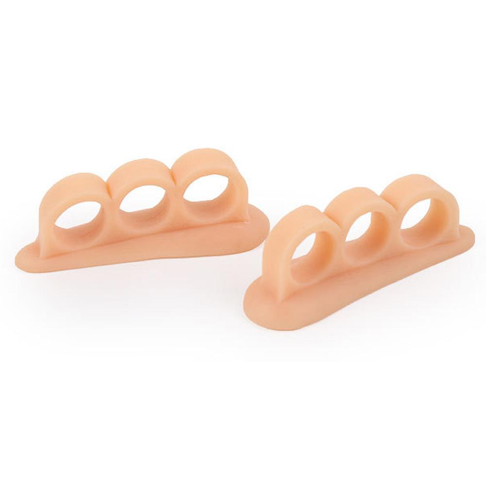 Silicone Toe Varus Corretcor Ergonomic 3-Hole Overlapping Toe Corretcor Elastic Bent Toes Straightener for Foot Pain Relief бежевий
Silicone Toe Varus Corretcor Ergonomic 3-Hole Overlapping Toe Corretcor Elastic Bent Toes Straightener for Foot Pain Relief бежевий