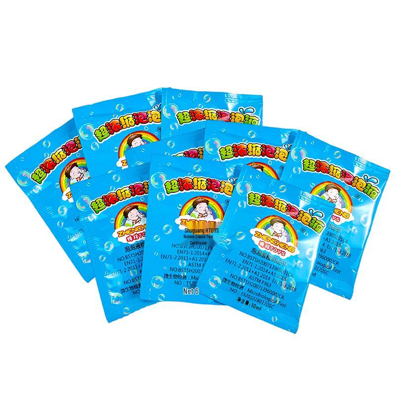Kids Bubble Gun Refill: Colorful Concentrate Refill Pack for Bubble Machines 10 bags of bubble concentrate (10ml each)
Kids Bubble Gun Refill: Colorful Concentrate Refill Pack for Bubble Machines 10 bags of bubble concentrate (10ml each)