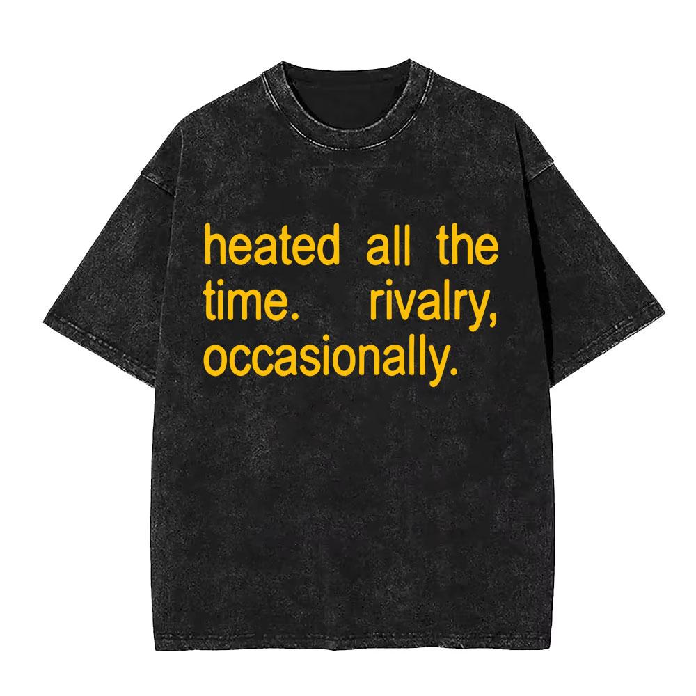 Heated Rivalry Heated All The Time Vintage Washed Tshirt Men Women Fashion Oversized Short Sleeve Tees Male Cotton T Shirt S
Heated Rivalry Heated All The Time Vintage Washed Tshirt Men Women Fashion Oversized Short Sleeve Tees Male Cotton T Shirt S
