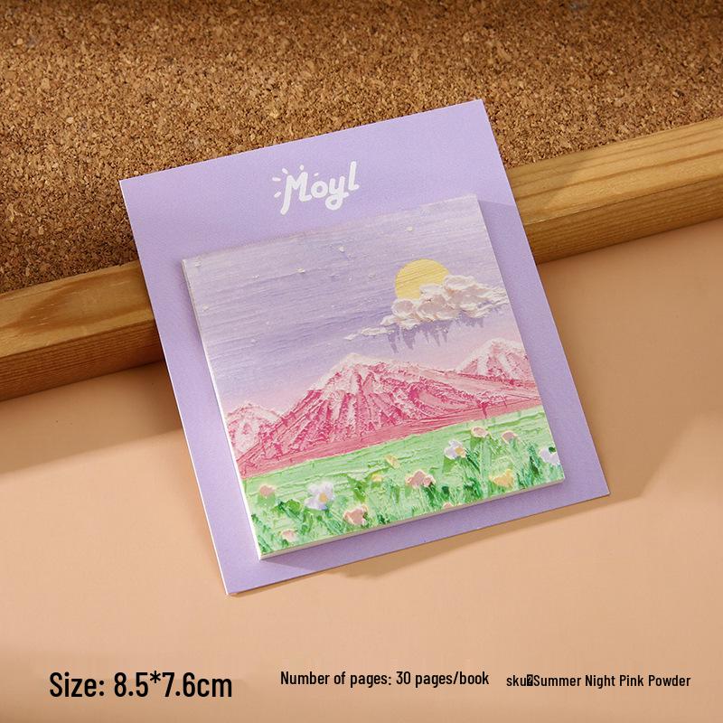 Landscape Oil Painting Sticky Notes - Student Labels & Office Memo Pads
Landscape Oil Painting Sticky Notes - Student Labels & Office Memo Pads