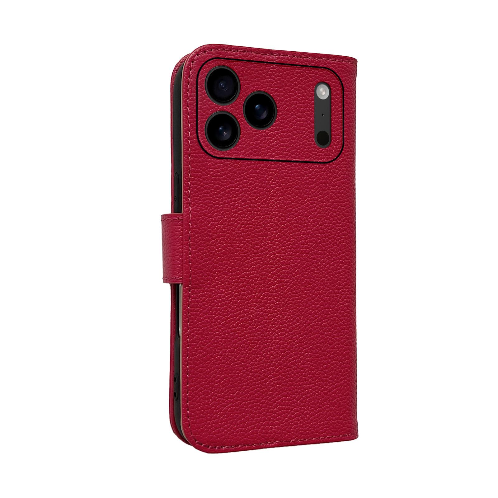 Genuine Cowhide Leather Phone Case for iPhone 17 Pro Max 17Air Buckle Flip Card Holder Wallet Lens Bumper Litchi Texture Shell iPhone Air рожевий червоний колір
Genuine Cowhide Leather Phone Case for iPhone 17 Pro Max 17Air Buckle Flip Card Holder Wallet Lens Bumper Litchi Texture Shell iPhone Air рожевий червоний колір