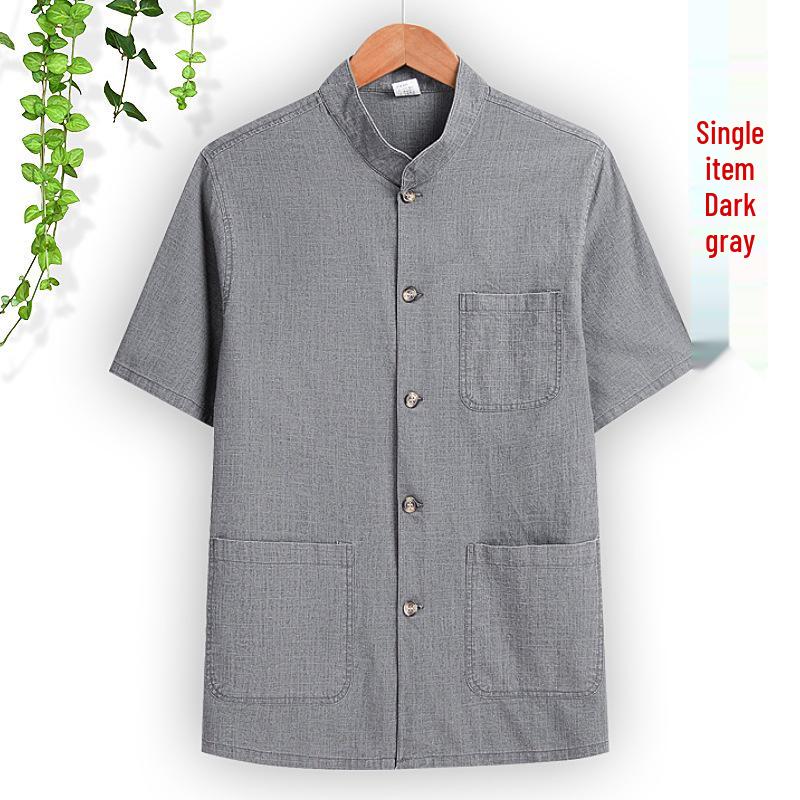 Summer Lightweight Men s Tang Suit: Short Sleeve Linen Set for Middle-Aged & Older Men 6XL 95-105 kg
Summer Lightweight Men s Tang Suit: Short Sleeve Linen Set for Middle-Aged & Older Men 6XL 95-105 kg