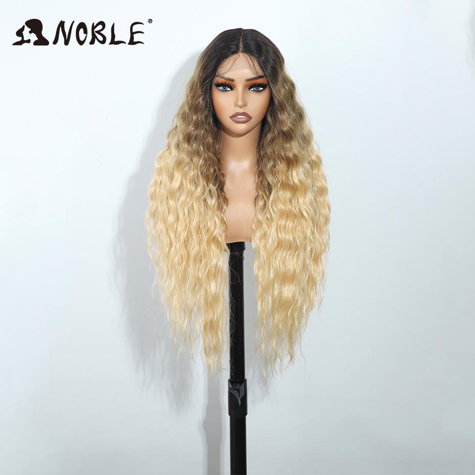 Noble Synthetic Lace Wig Cosplay Wigs 30 Inch Long Deep Wavy Ombre Blonde Silvery Lace Wigs For Women Lace Wig Heat Resistant (as the picture,130%&30inches&Lace Front)
Noble Synthetic Lace Wig Cosplay Wigs 30 Inch Long Deep Wavy Ombre Blonde Silvery Lace Wigs For Women Lace Wig Heat Resistant (as the picture,130%&30inches&Lace Front)