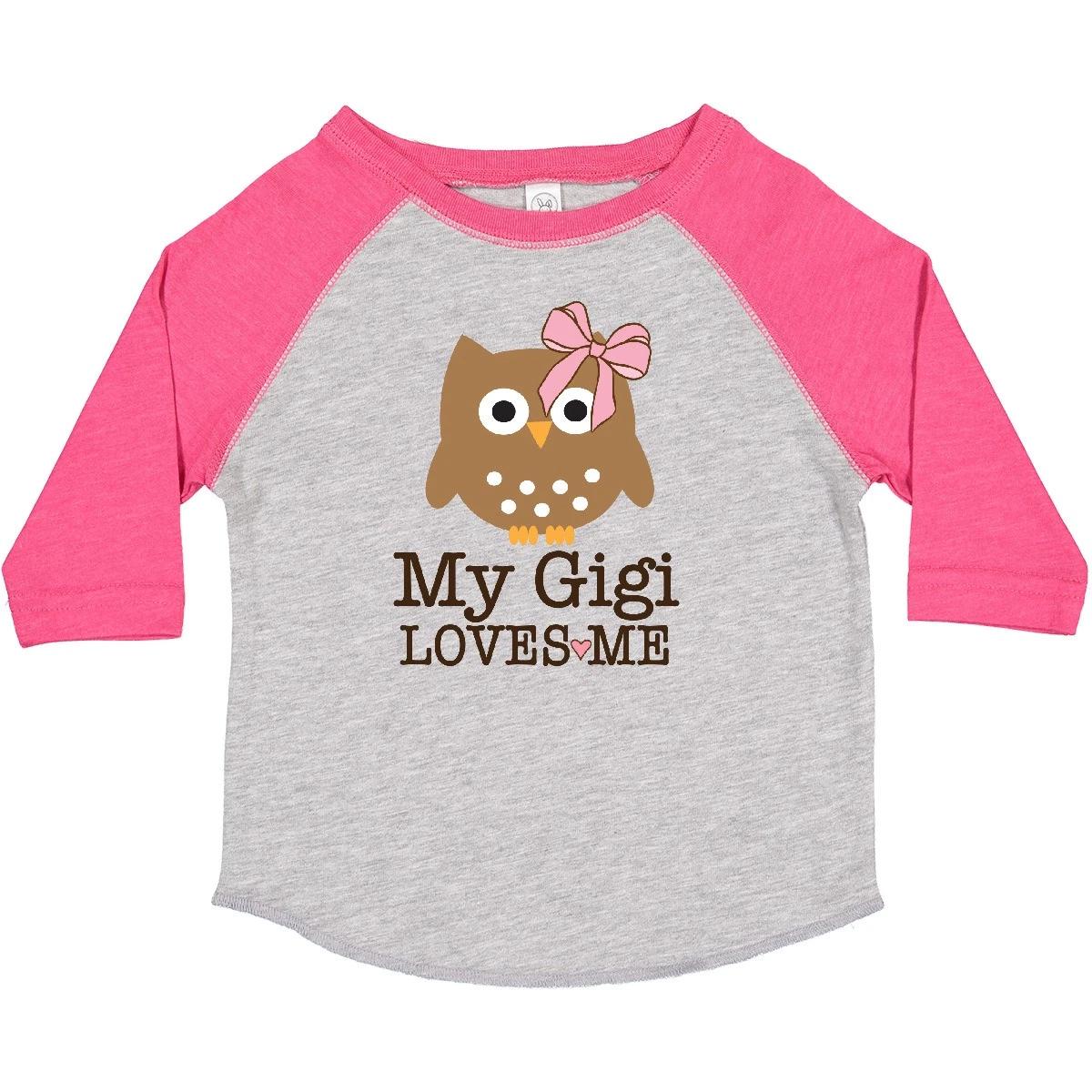 Inktastic My Gigi Loves Me Girl Owl Granddaughter Toddler kids boys T-Shirt Bird Coquette 140
Inktastic My Gigi Loves Me Girl Owl Granddaughter Toddler kids boys T-Shirt Bird Coquette 140