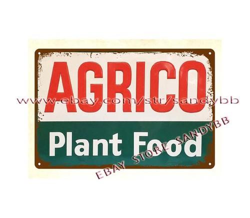 AGRICO Plant Food metal tin sign garage interior design ideasAluminum 20x30cm(7.8x11.8inch)
AGRICO Plant Food metal tin sign garage interior design ideasAluminum 20x30cm(7.8x11.8inch)