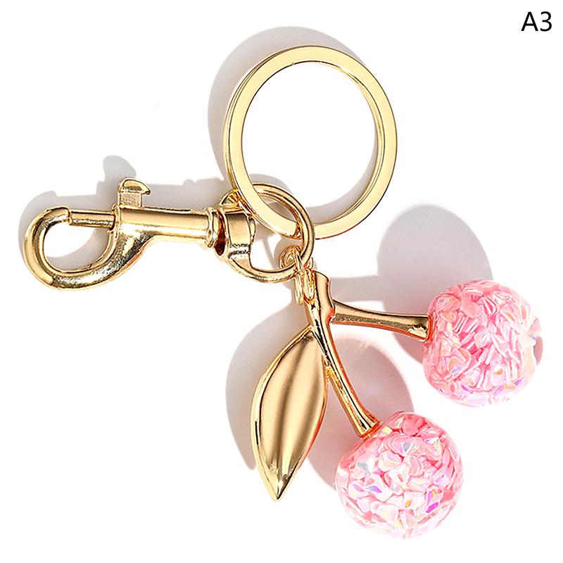 1 Piece Crystal Cherry Charm Pendant New Cherry Fruit Keychain For Women S Handbag Shoulder Bags Keyring Attachment Parts A3
1 Piece Crystal Cherry Charm Pendant New Cherry Fruit Keychain For Women S Handbag Shoulder Bags Keyring Attachment Parts A3