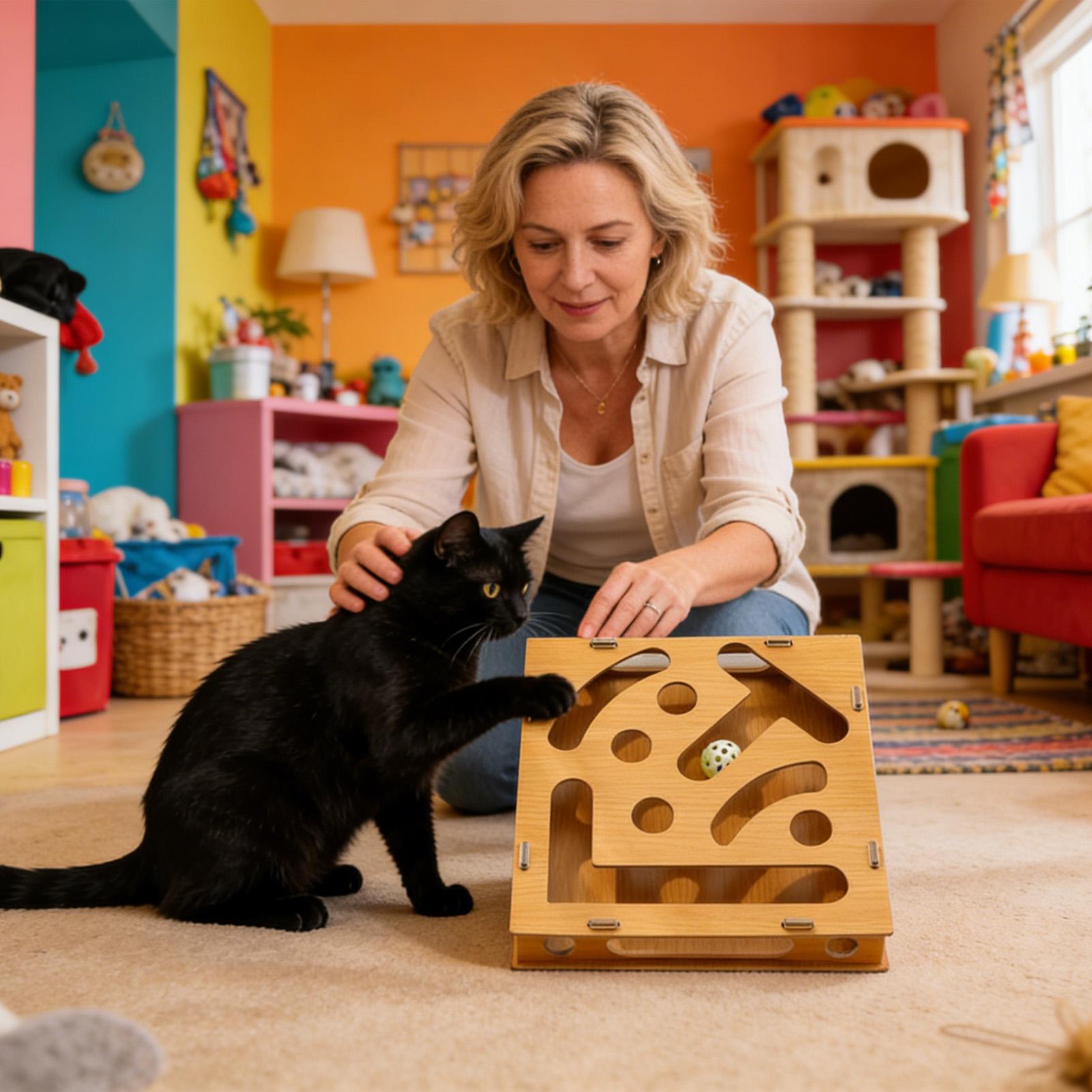 Cat Scratch Puzzle Enrichment Box Wooden Scratcher With Bell Ball Scratching Nail File Box For Cats For Kitten Pet Mental China Mainland
Cat Scratch Puzzle Enrichment Box Wooden Scratcher With Bell Ball Scratching Nail File Box For Cats For Kitten Pet Mental China Mainland