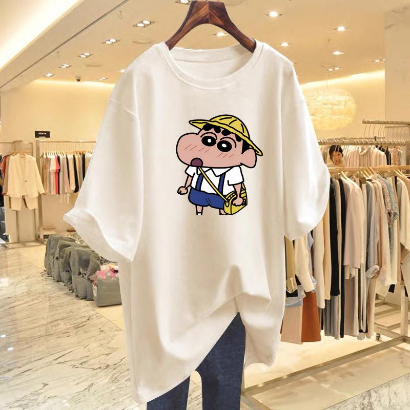 Cotton printed short-sleeved t-shirt for women s summer new loose large-size cartoon top bottoming shirt for women XXXL
Cotton printed short-sleeved t-shirt for women s summer new loose large-size cartoon top bottoming shirt for women XXXL