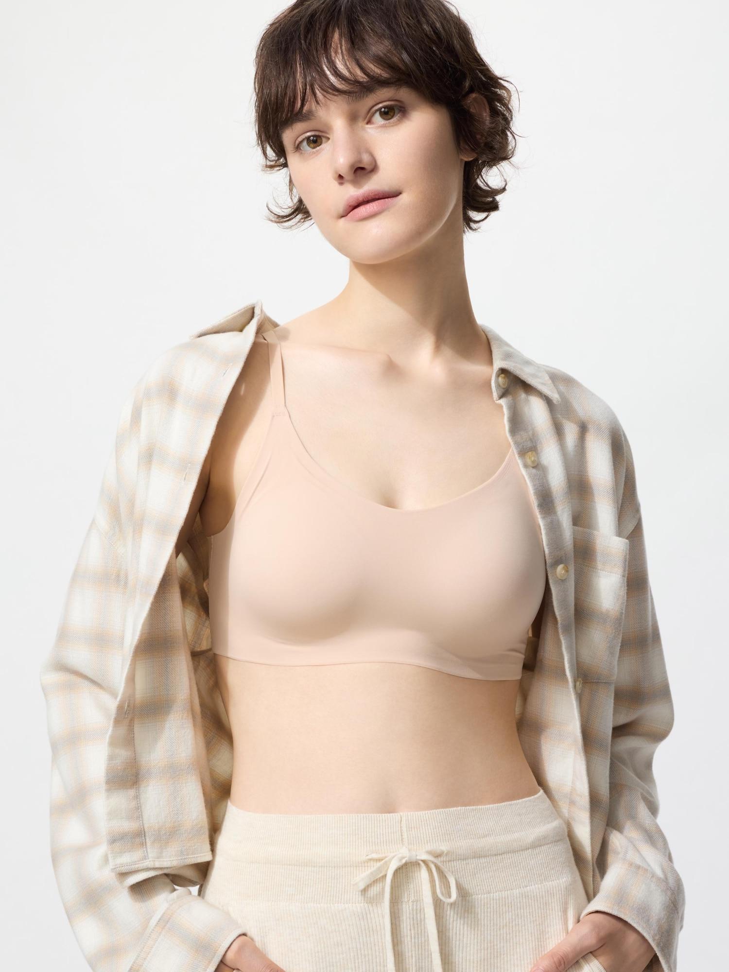 Uniqlo Airism Wireless Bra Свободный U-образный вырез 31 BEIGE/WOMEN XL
Uniqlo Airism Wireless Bra Свободный U-образный вырез 31 BEIGE/WOMEN XL