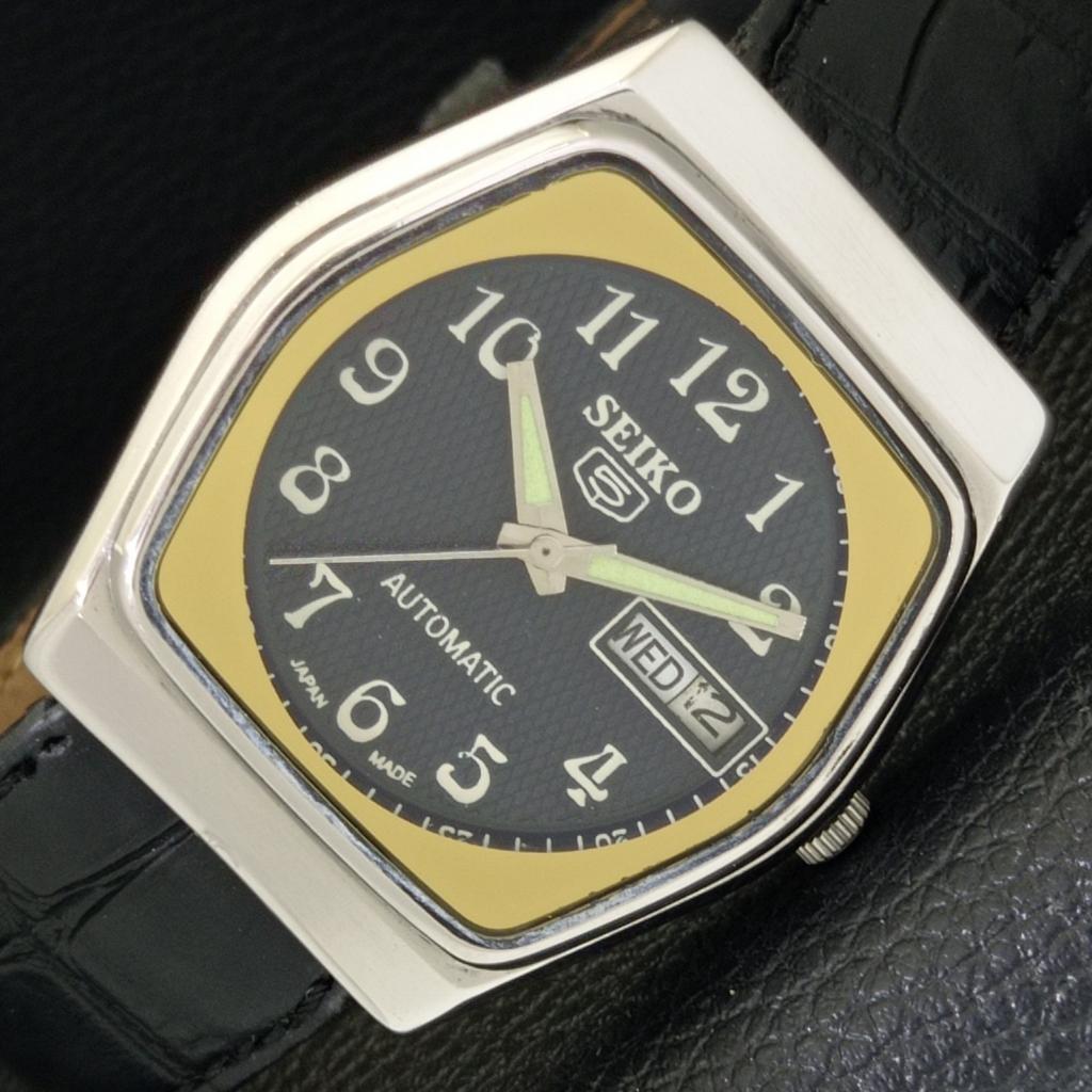 Б/У винтажные мужские часы SEIKO 5 AUTOMATIC 6309A из Японии с черным циферблатом a433629-2 R118-a433629
Б/У винтажные мужские часы SEIKO 5 AUTOMATIC 6309A из Японии с черным циферблатом a433629-2 R118-a433629