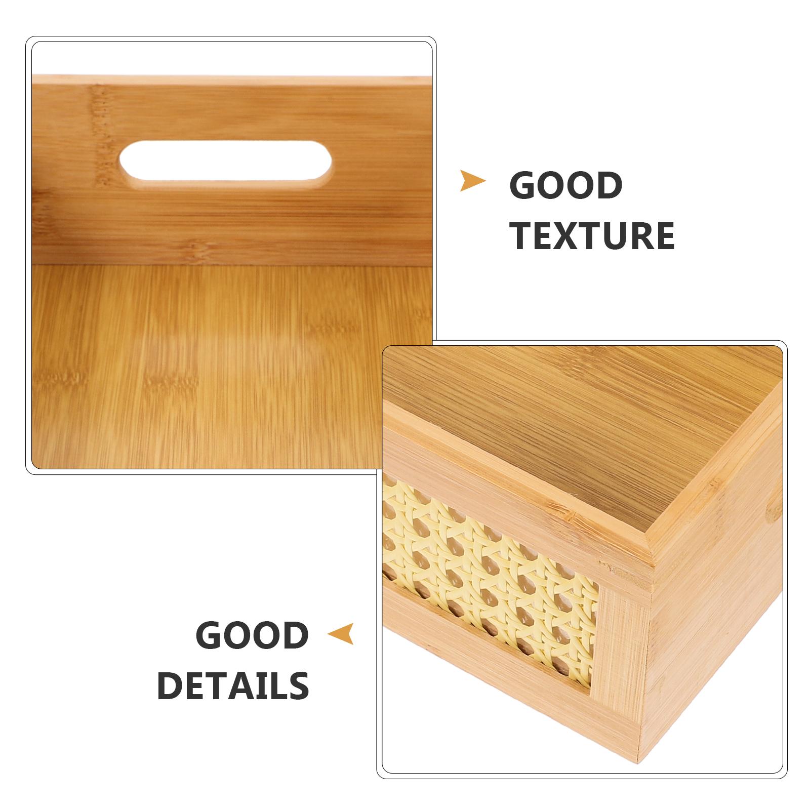 Bamboo Woven Storage Basket Large Desktop Organizer Bedroom Book Storage Container Stylish Decorative Basket for Living Room 32X13X9CM
Bamboo Woven Storage Basket Large Desktop Organizer Bedroom Book Storage Container Stylish Decorative Basket for Living Room 32X13X9CM