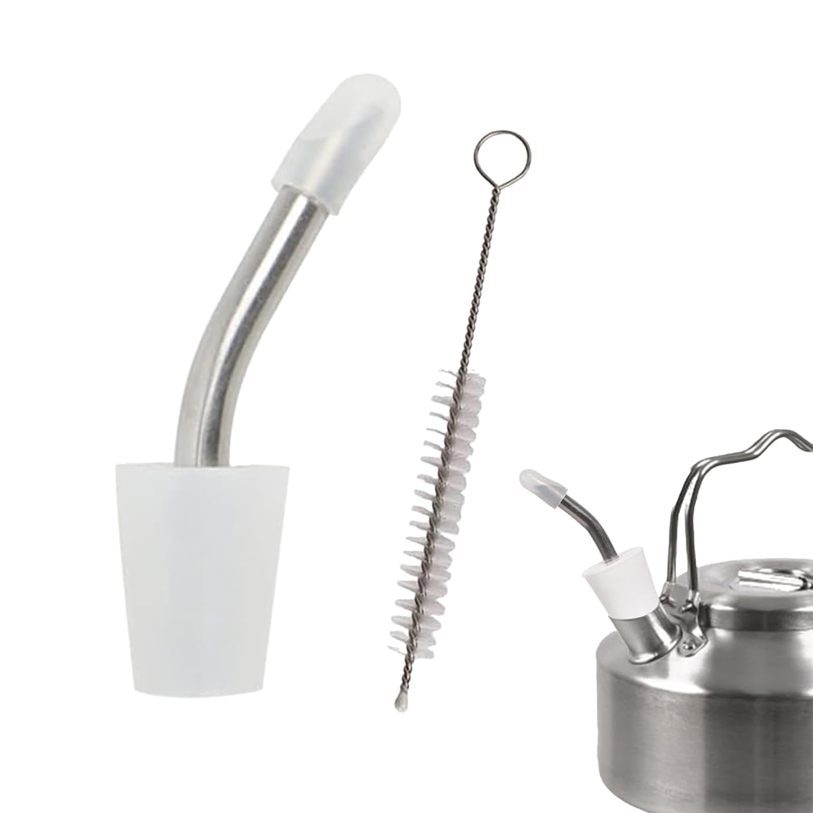 Удлинитель носика для кофеварки FujiFrugal Skitter Spout, уличный чайник, капельница Mountain с щеткой для очистки, детали для кемпинга, кофе, алюминий, нержавеющая сталь
Удлинитель носика для кофеварки FujiFrugal Skitter Spout, уличный чайник, капельница Mountain с щеткой для очистки, детали для кемпинга, кофе, алюминий, нержавеющая сталь