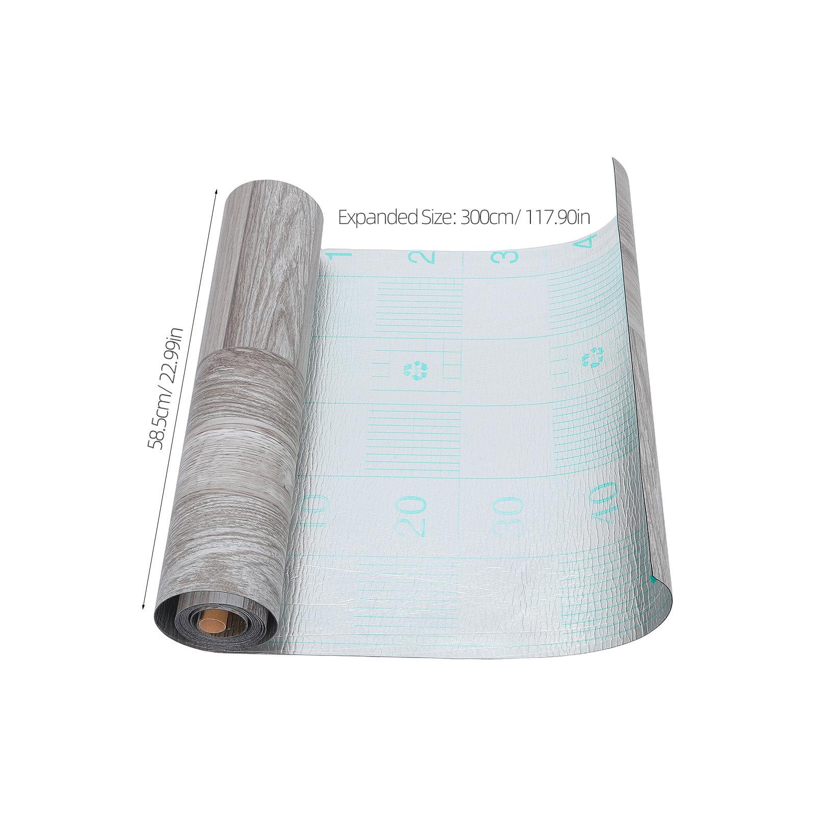 1 Roll Self Adhesive Vinyl Floor Roll 118x23in Wood Grain Design Scratch Resistant Waterproof Floor Tile Stickers for Kitchen серый
1 Roll Self Adhesive Vinyl Floor Roll 118x23in Wood Grain Design Scratch Resistant Waterproof Floor Tile Stickers for Kitchen серый