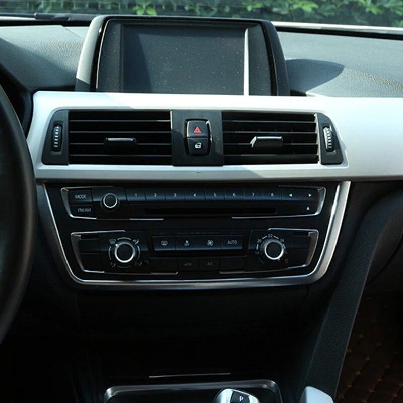 Автоматическое управление кондиционером декоративная рамка крышка отделка салона наклейка автомобильные аксессуары для BMW F30 F34 3 серии 3GT 2013-19 серебряный
Автоматическое управление кондиционером декоративная рамка крышка отделка салона наклейка автомобильные аксессуары для BMW F30 F34 3 серии 3GT 2013-19 серебряный