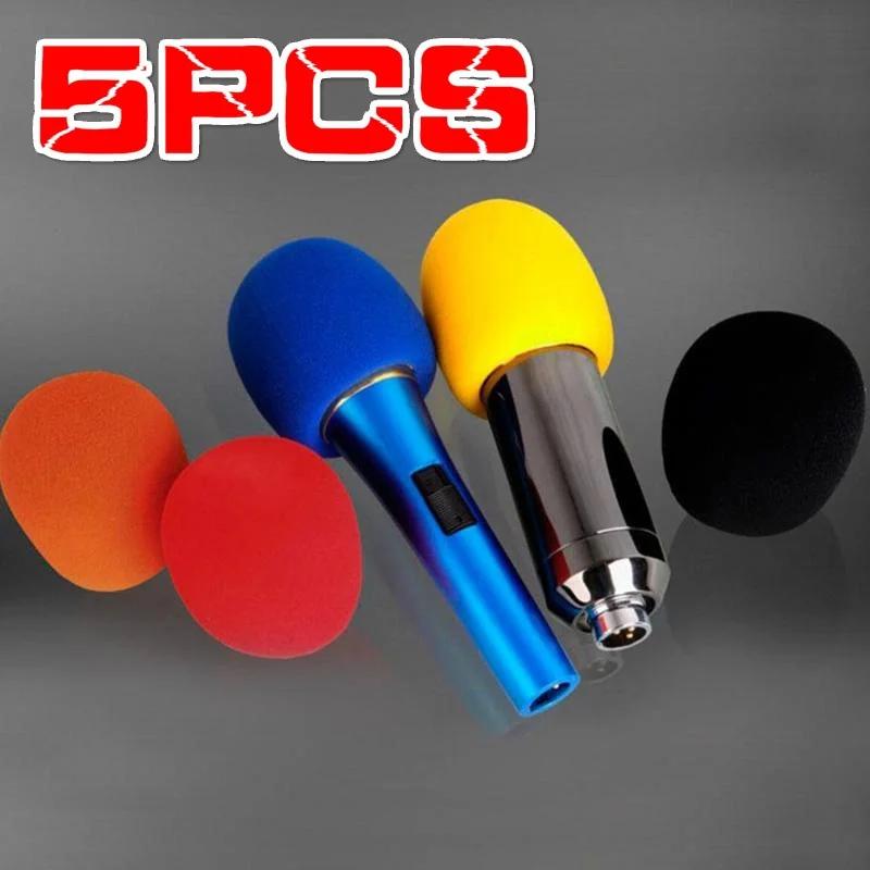 5Pcs Thickened Microphone Cover For Home KTV Non-disposable Microphone Sponge Cover Pops Filter Windproof Sponge Cover Random
5Pcs Thickened Microphone Cover For Home KTV Non-disposable Microphone Sponge Cover Pops Filter Windproof Sponge Cover Random