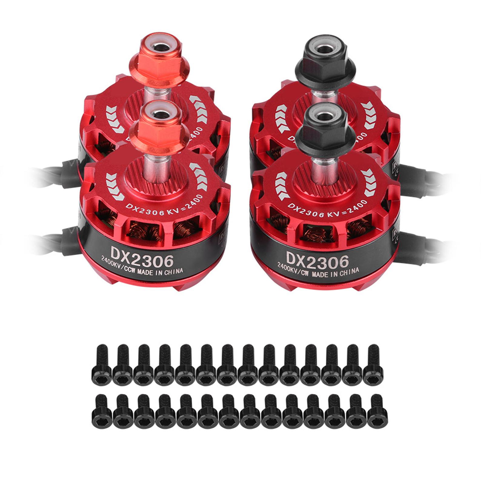 4 шт. Безколекторний двигун DX2306 2400KV 24S для гоночного FPV дрона X210 X220 250
4 шт. Безколекторний двигун DX2306 2400KV 24S для гоночного FPV дрона X210 X220 250