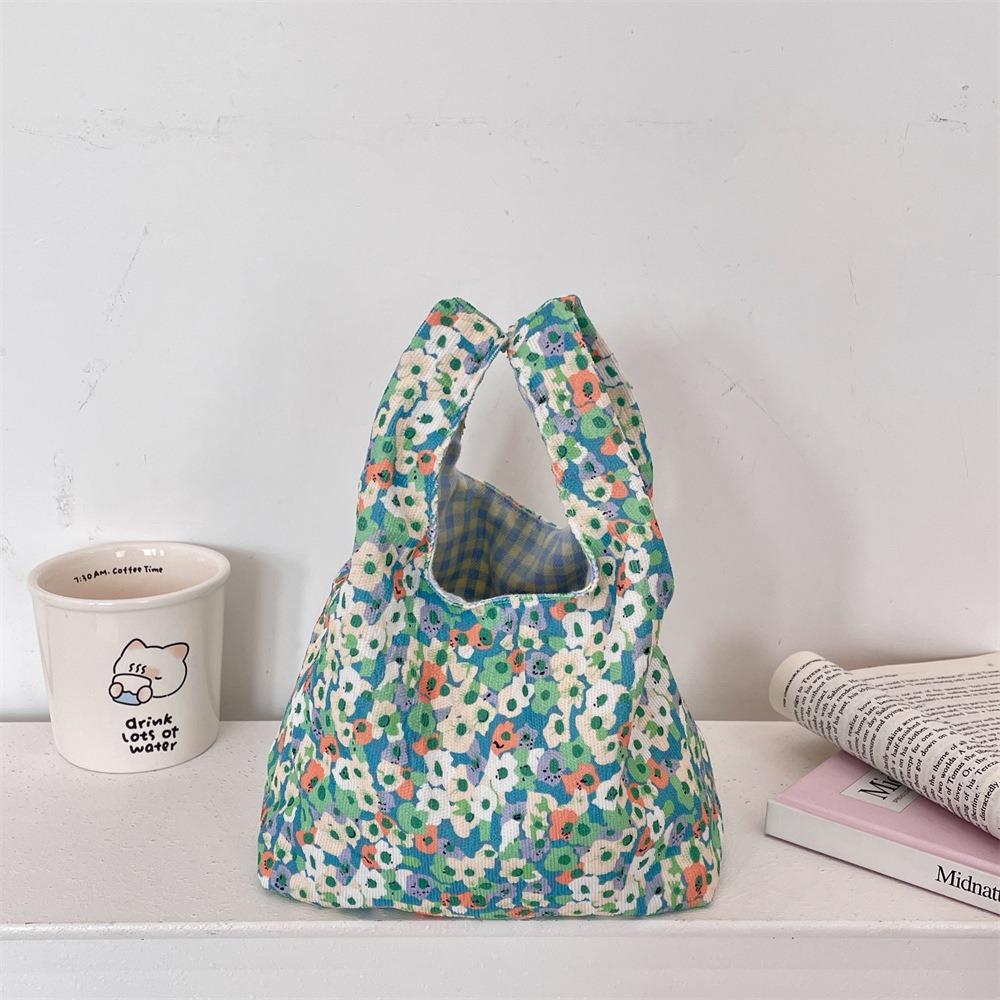 Fashion Japanese Style Floral Wrist Bag Casual Corduroy Printing Handbag Commuting Literary Small Item Pouch Outdoor
Fashion Japanese Style Floral Wrist Bag Casual Corduroy Printing Handbag Commuting Literary Small Item Pouch Outdoor