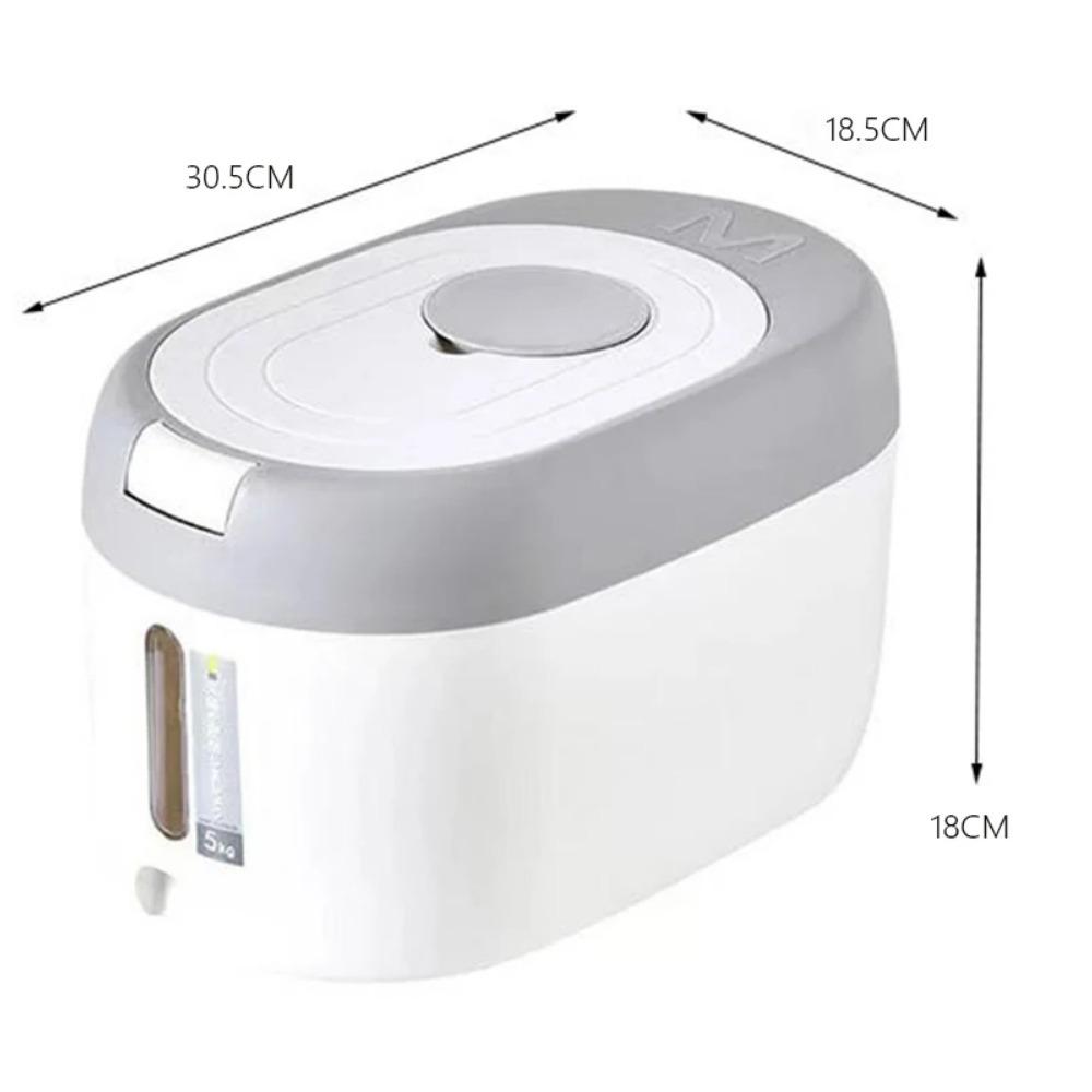 XIAOGUI 5 кг/10 кг диспенсер для риса, кухонный органайзер и контейнер для хранения, домашняя коробка, банка для хлопьев, Botes Cocina Almacenaje Alimentos
XIAOGUI 5 кг/10 кг диспенсер для риса, кухонный органайзер и контейнер для хранения, домашняя коробка, банка для хлопьев, Botes Cocina Almacenaje Alimentos