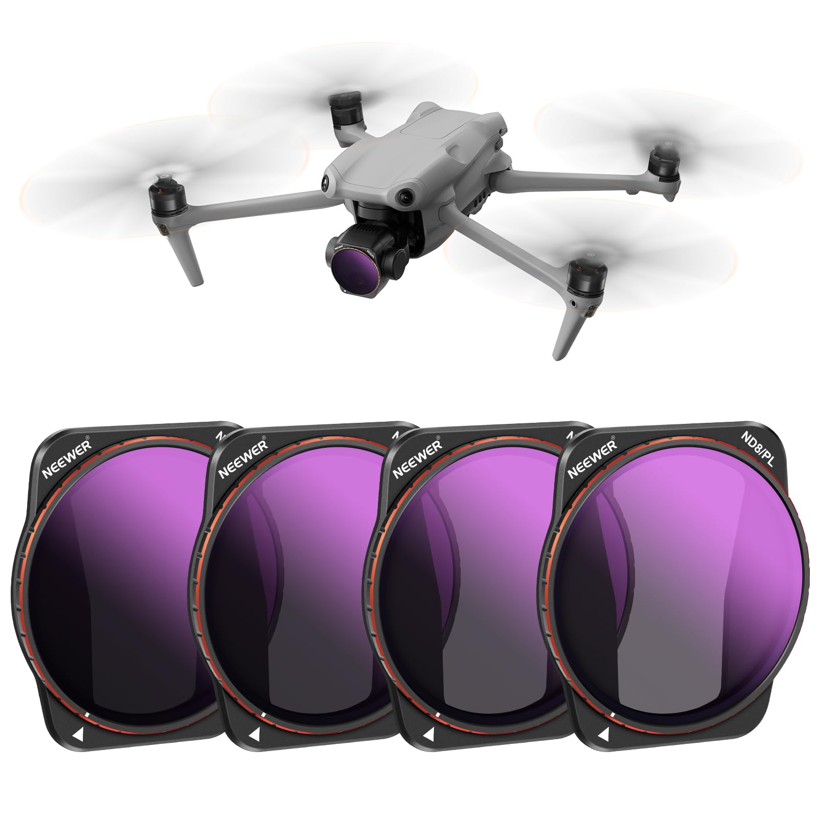 Набор фильтров NEEWER NDPL, совместимый с DJI Air 3, 4 шт. ND8PL ND16PL ND32PL ND64PL Набор поляризационных фильтров нейтральной плотности с многослойным покрытием HD Optical
Набор фильтров NEEWER NDPL, совместимый с DJI Air 3, 4 шт. ND8PL ND16PL ND32PL ND64PL Набор поляризационных фильтров нейтральной плотности с многослойным покрытием HD Optical