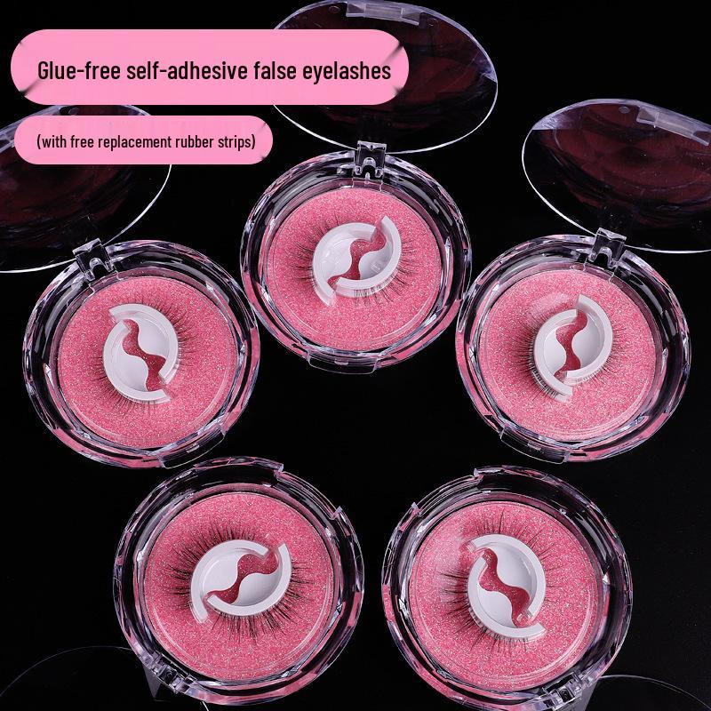 Temperature-Sensitive Self-Adhesive False Eyelashes with Spare Glue Strips W09 Natural Lengthening
Temperature-Sensitive Self-Adhesive False Eyelashes with Spare Glue Strips W09 Natural Lengthening