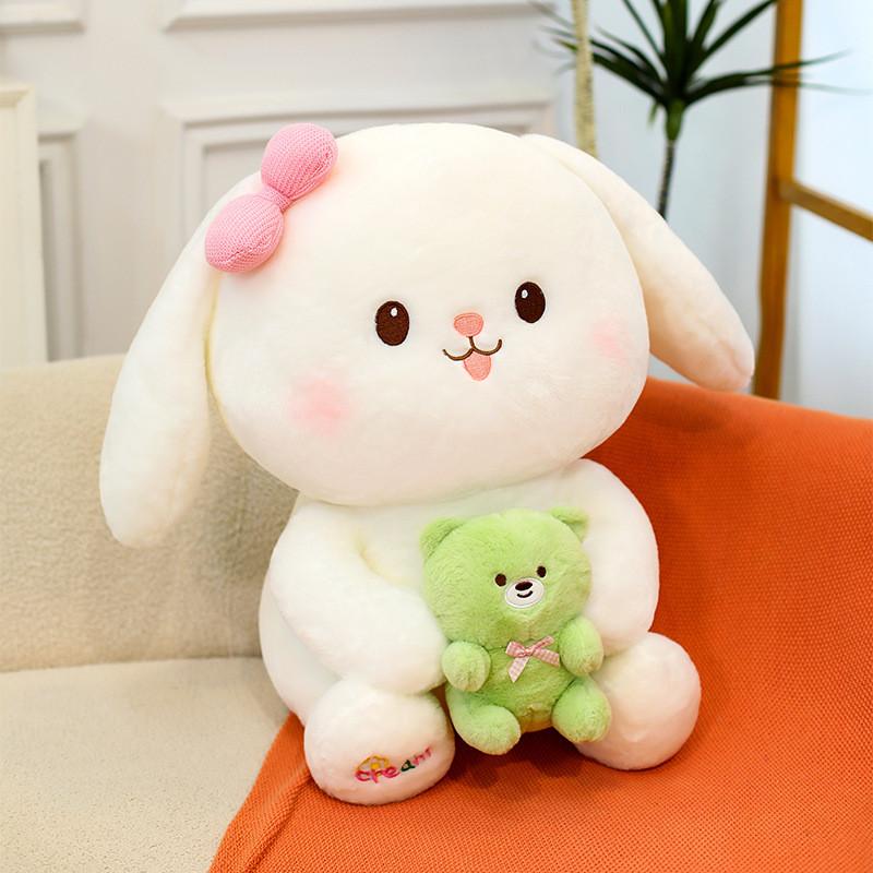 Cute Cartoon Bunny Plush Toy With Pp Cotton Filling For Kids Gift And Home Decor 30cm
Cute Cartoon Bunny Plush Toy With Pp Cotton Filling For Kids Gift And Home Decor 30cm