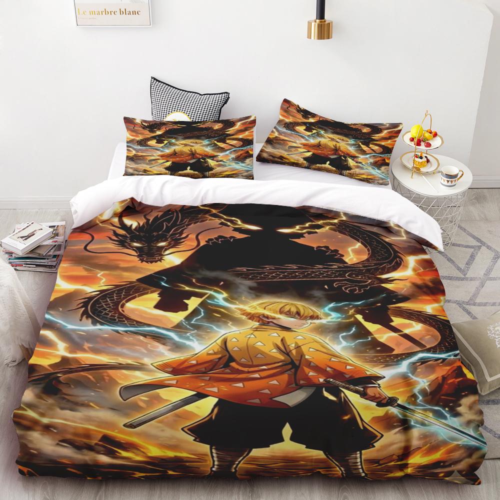 Duvet Covers Japan Anime 3D Printed Kawaii Demon Slayer Bedding Set Duvet Covers Comforter Bedding Sets Bedclothes Bed Home 135x200cm
Duvet Covers Japan Anime 3D Printed Kawaii Demon Slayer Bedding Set Duvet Covers Comforter Bedding Sets Bedclothes Bed Home 135x200cm