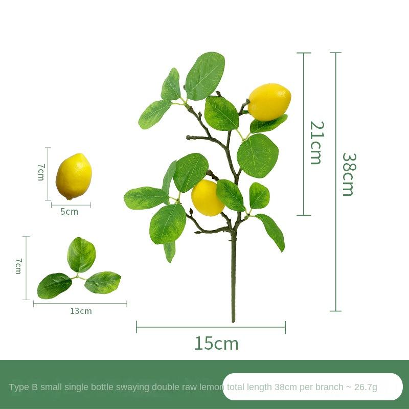 Uflower 55CM Artificial Lemon Tree with Ground Spike UV Resistant Faux Shrubs for Outdoor Home Porch Garden Party Decor 1PC
Uflower 55CM Artificial Lemon Tree with Ground Spike UV Resistant Faux Shrubs for Outdoor Home Porch Garden Party Decor 1PC
