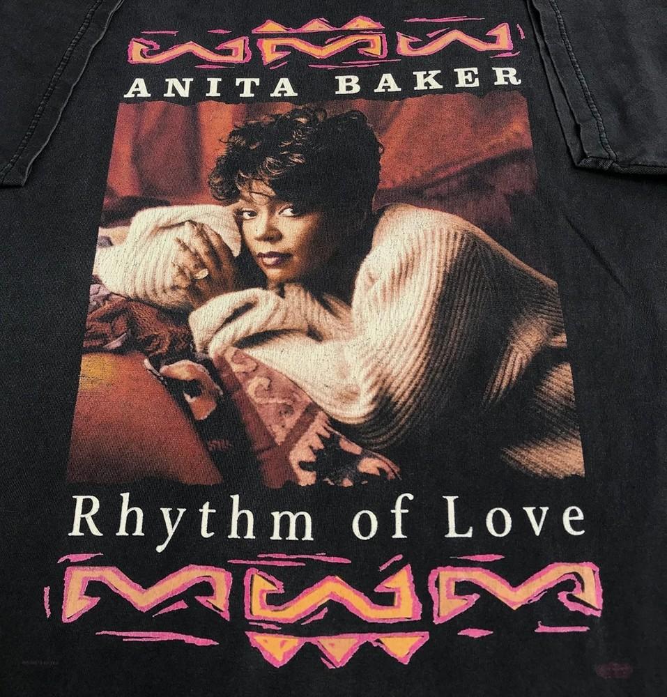 Rhythm of Love Anita Baker Black T-Shirt Cotton Full Size Unisex T-Shirt XL
Rhythm of Love Anita Baker Black T-Shirt Cotton Full Size Unisex T-Shirt XL