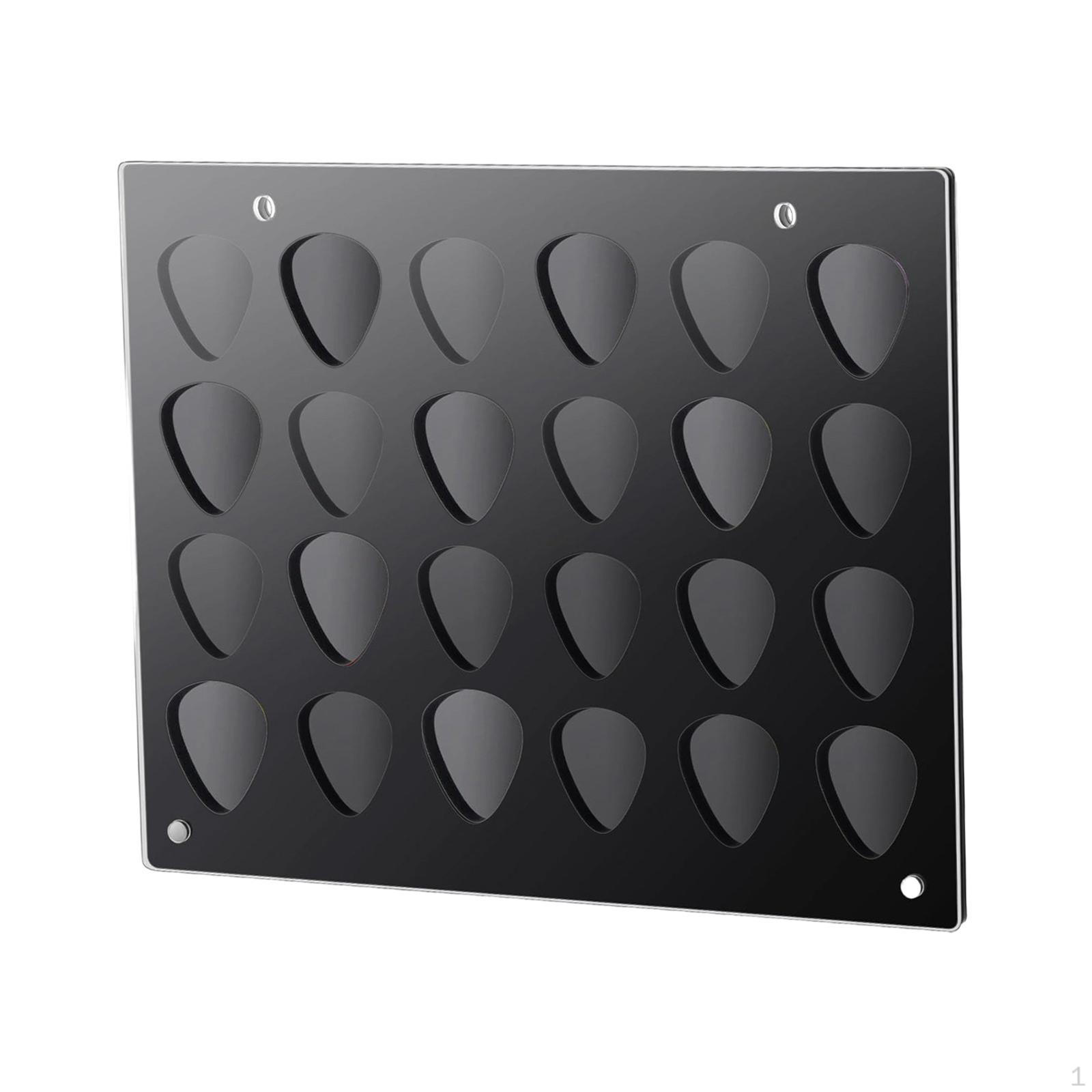 1 Acrylic Guitar Pick Holder with 24 Compartments – Music Accessory Organizer, Suitable for чорний
1 Acrylic Guitar Pick Holder with 24 Compartments – Music Accessory Organizer, Suitable for чорний